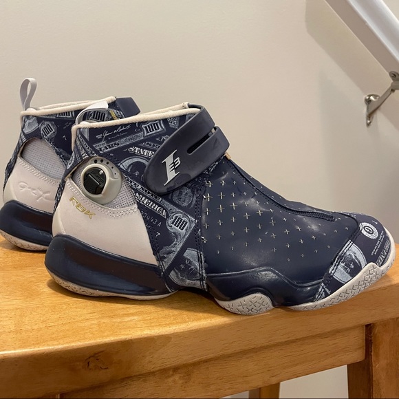 Reebok Other - RARE VINTAGE REEBOK ANSWER 10 PUMP 'MONEY' X ALLEN IVERSON NAVY SNEAKERS